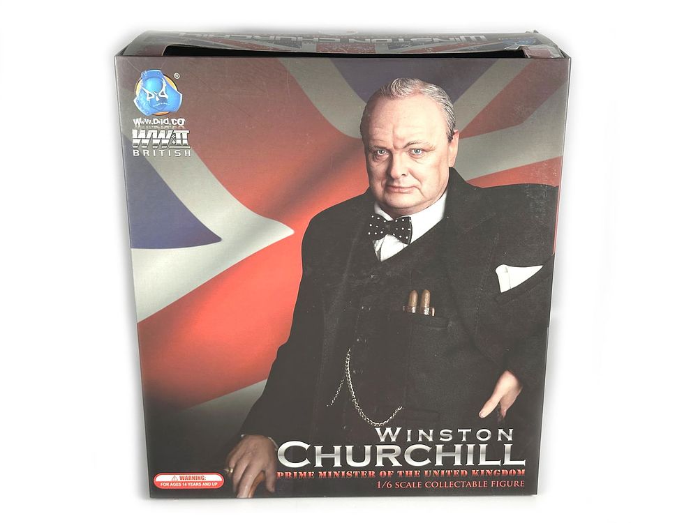 Lot 660: 1/6 DID Winston Churchill British Prime Minister RARE