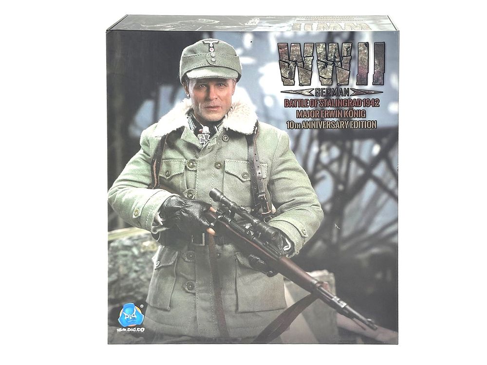 Lot 666: 1/6 DID Major Erwin Konig German Sniper