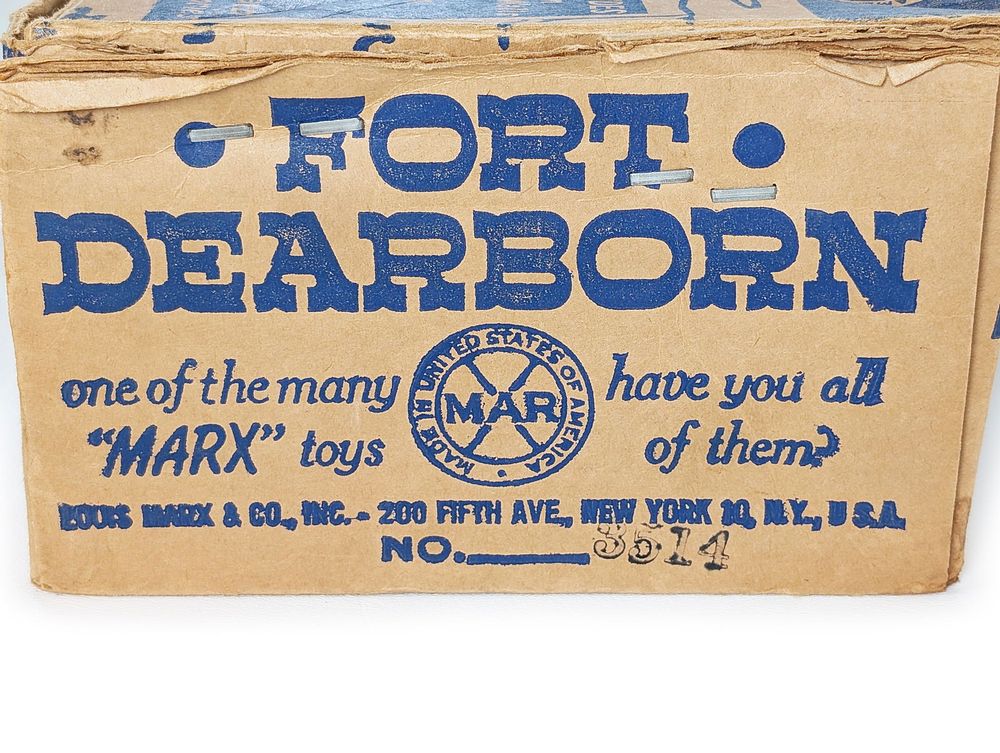 Lot 699: Marx Fort Dearborn No. 3514 Original Box