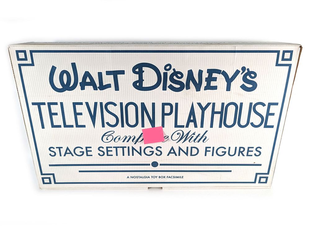 Lot 700: Marx Walt Disney Television Playhouse Playset Reproduction Box