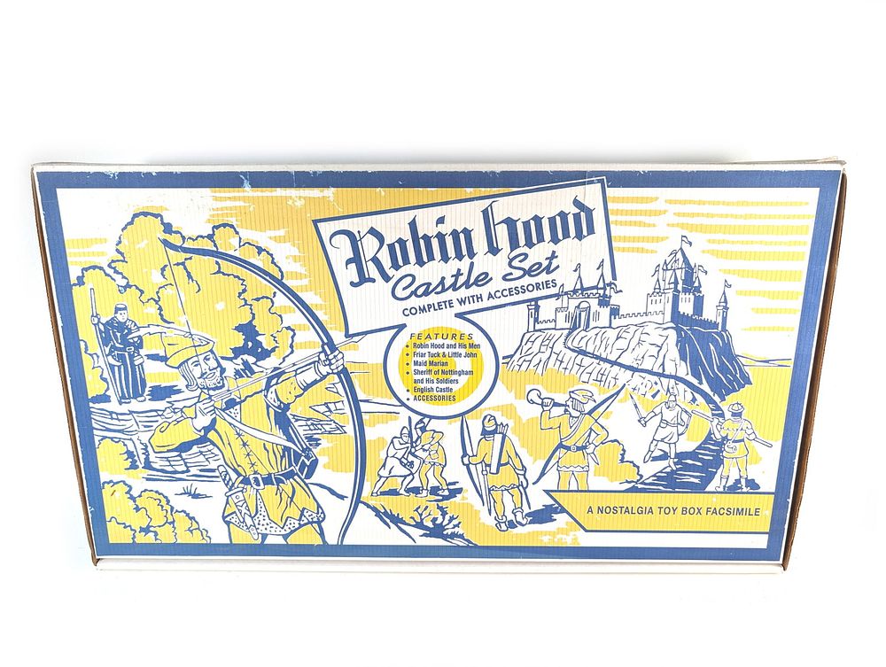 Lot 701: Marx Robin Hood Castle Playset No. 4723 Series 500 Reproduction Box