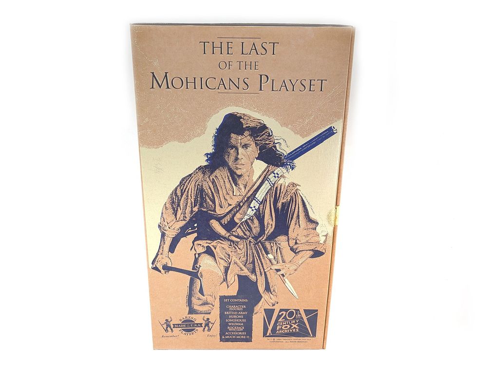 Lot 712: Barzso Last of the Mohicans Playset MIB Unused