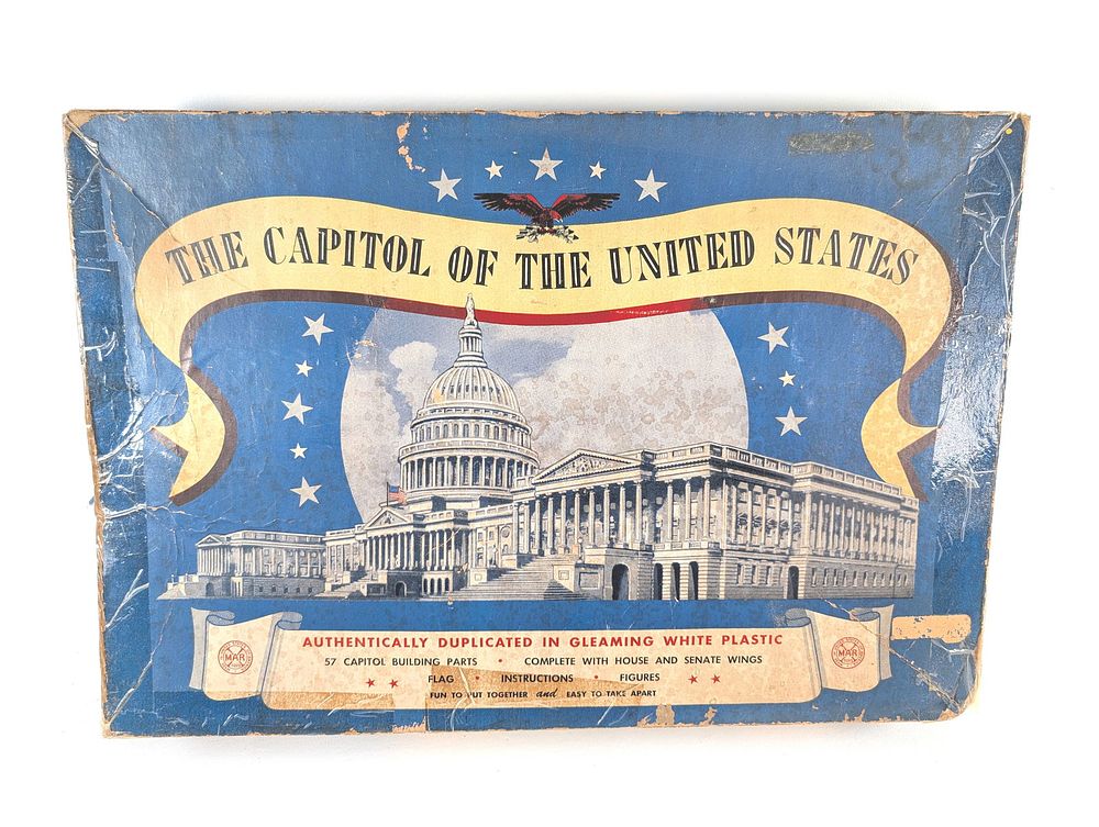 Lot 720: Marx The Capital of the United States Playset