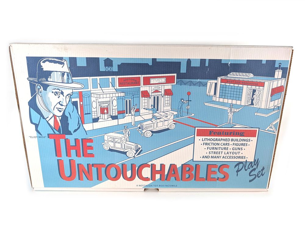 Lot 725: Marx The Untouchables Playset Reproduction