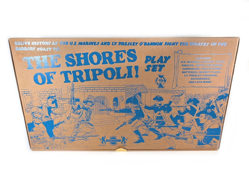 Lot 731: Barzso The Shores of Tripoli Playset MIB