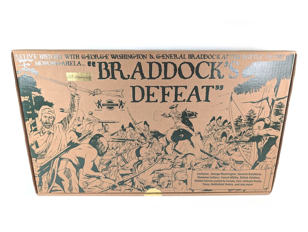 Lot 732: Barzso Braddock's Defeat Playset MIB