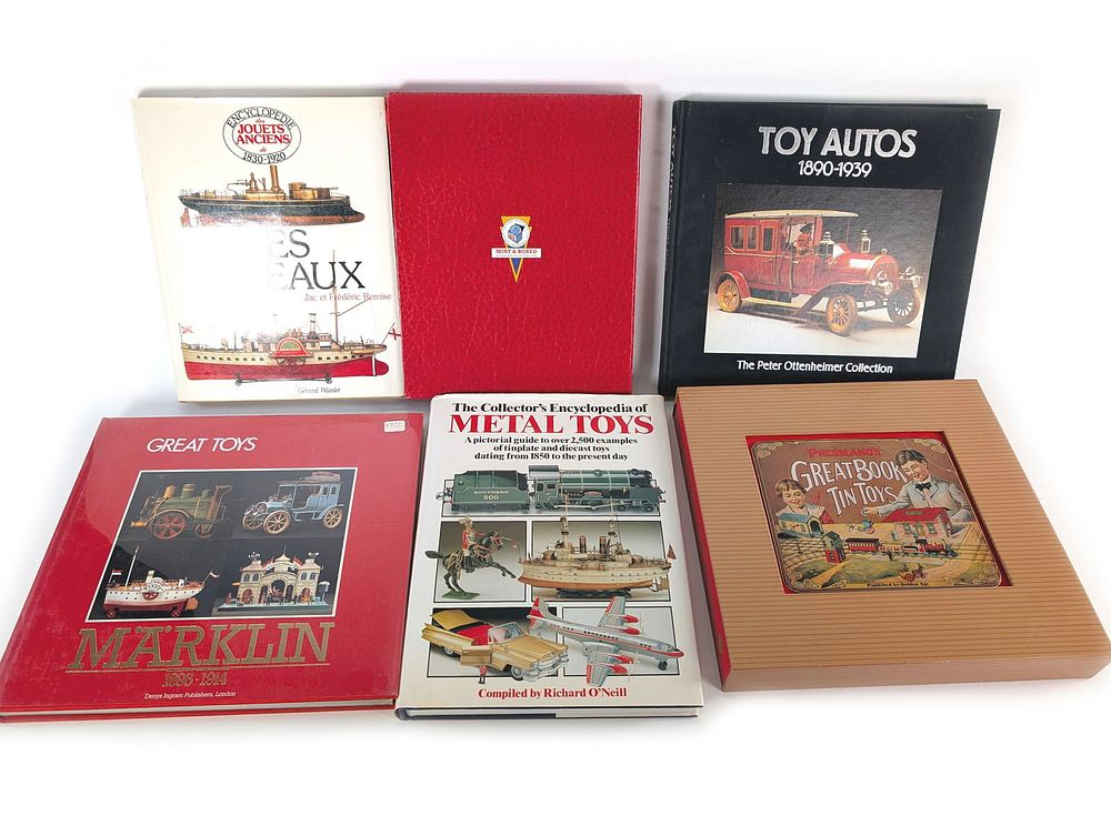 Lot 738: 6 Marklin Tin Toy Automobile Boats Metal Toys Identification Guide