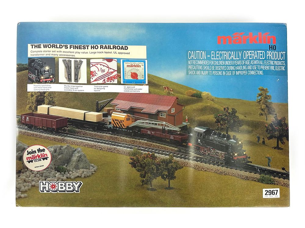 Lot 742: Marklin HO 2967 Hobby Finest HO Railroad