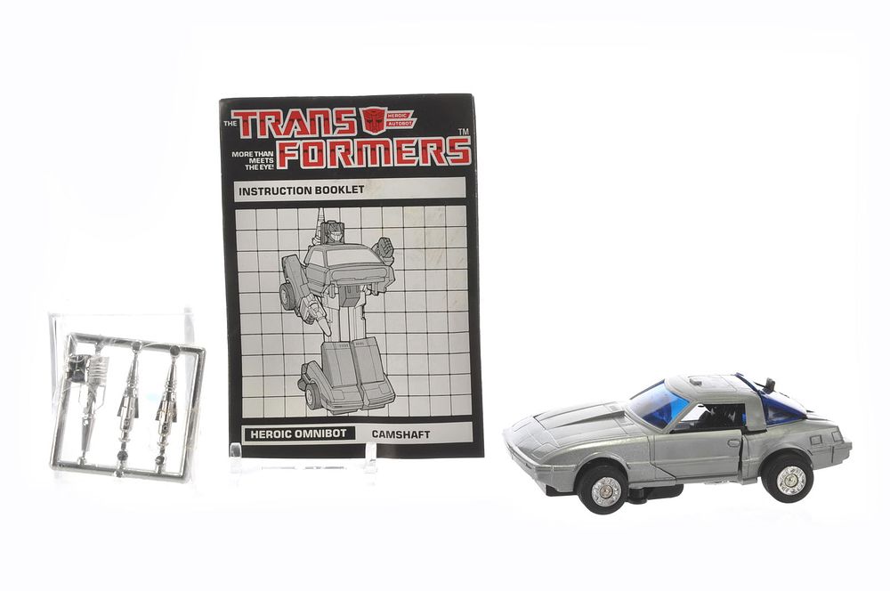 Lot 595D: Transformers Toys G1 Omnibot "Camshaft" RX-7 Mail Away