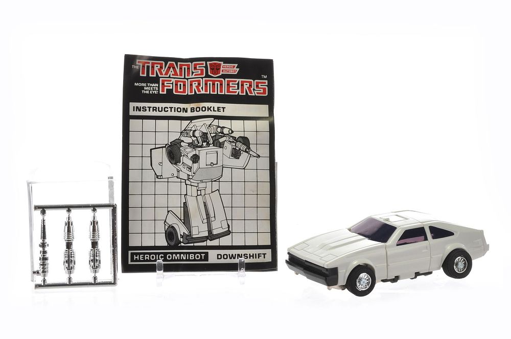 Lot 595F: Transformers Mail-away G1 Omnibot "Downshift" Supra
