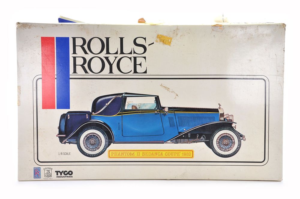 Lot 617C: Pocher Phantom II Sedanca Coupe and TYCO 1/8 scale
