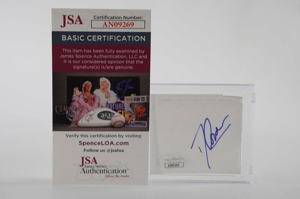 Lot 182: Dave Cowens AUTOGRAPHED Signature in Acrylic w/COA