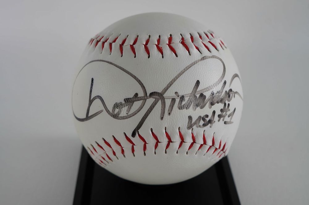 Lot 287: Dot Richardson No. 1 USA AUTOGRAPHED Softball w/COA