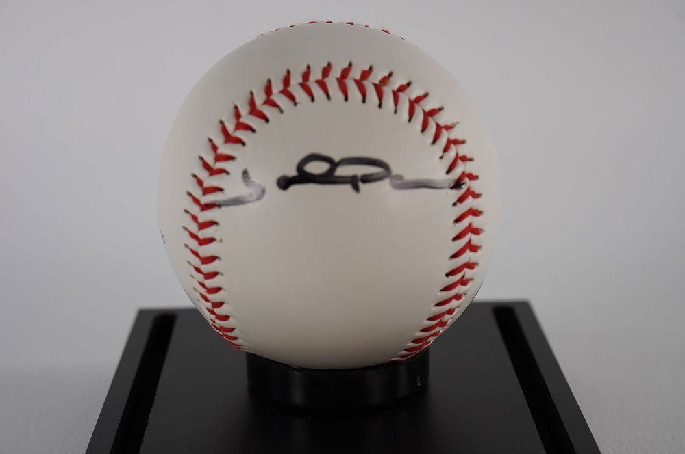 Lot 296: Johnny Damon AUTOGRAPHED Baseball w/COA