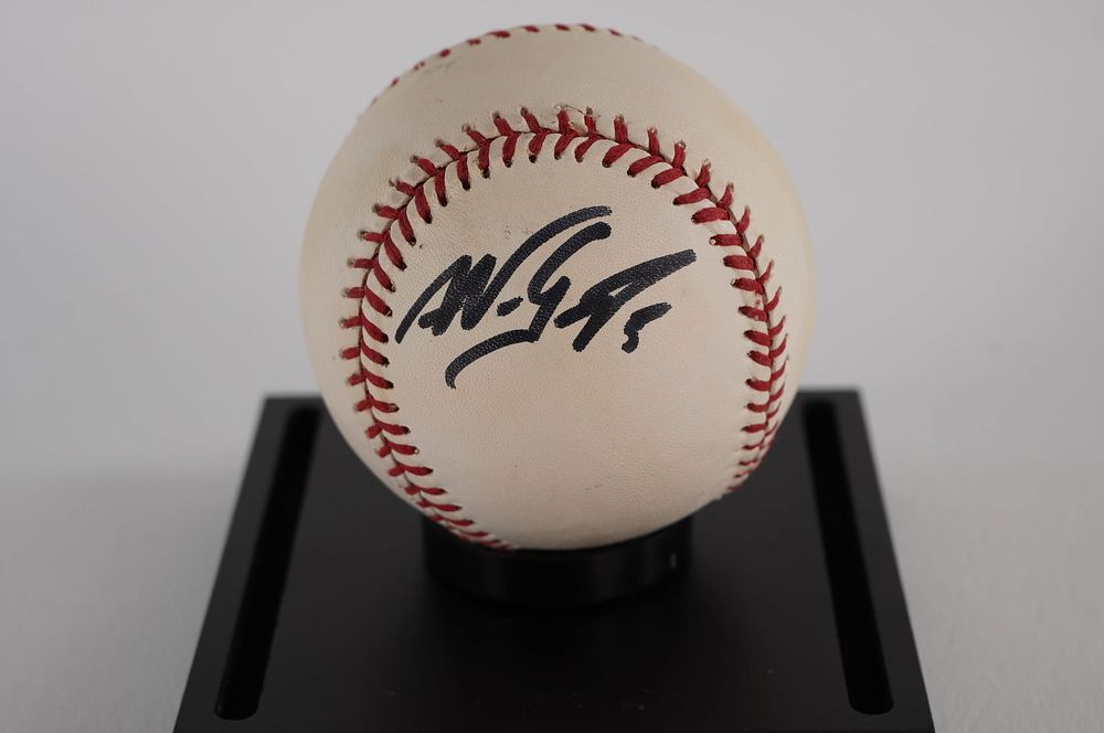 Lot 298: Nomar Garciaparra No. 5 AUTOGRAPHED Baseball w/COA