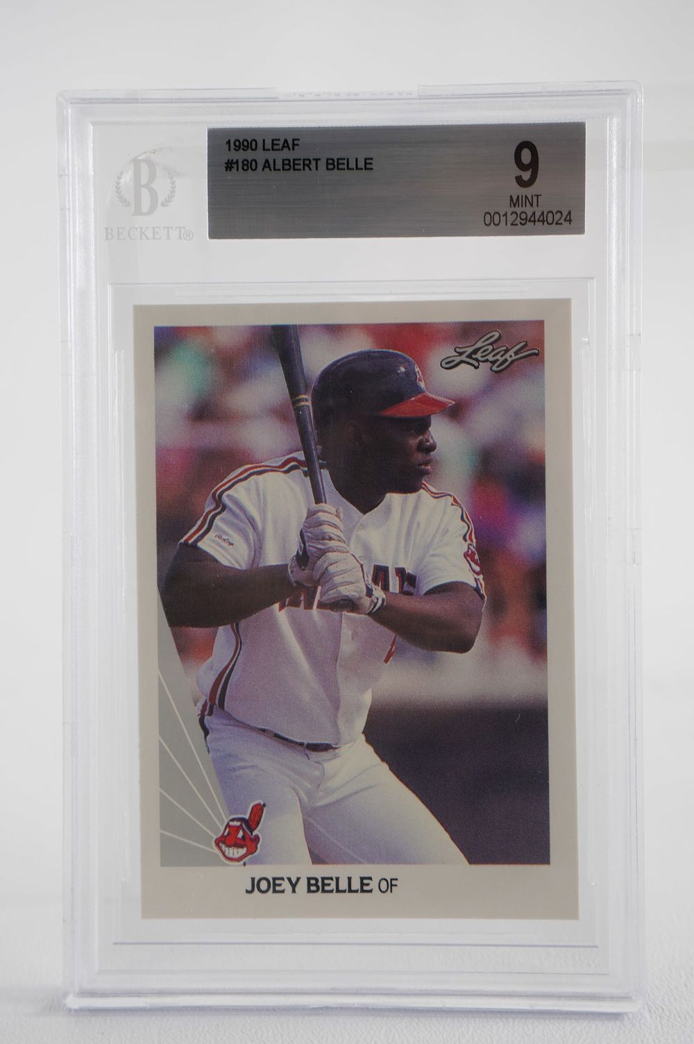 Lot 327: Joey Belle No. 8 Cincinnati Reds Trading Card w/COA