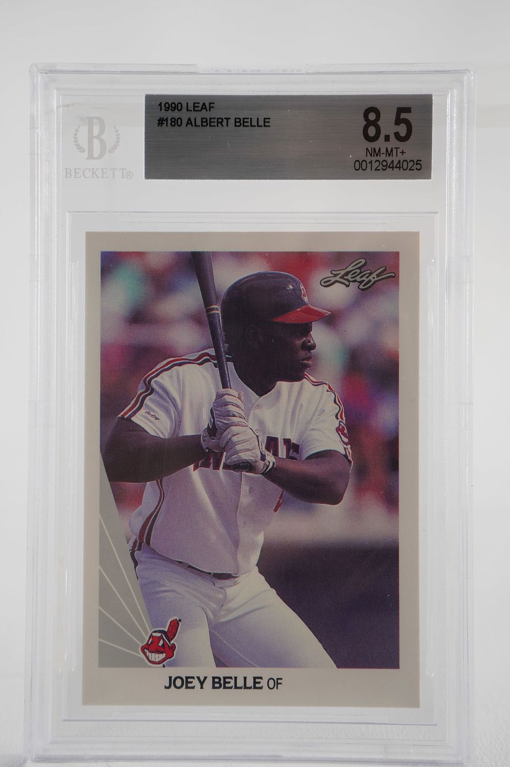Lot 328: Joey Belle No. 8 Cincinnati Reds Trading Card w/COA