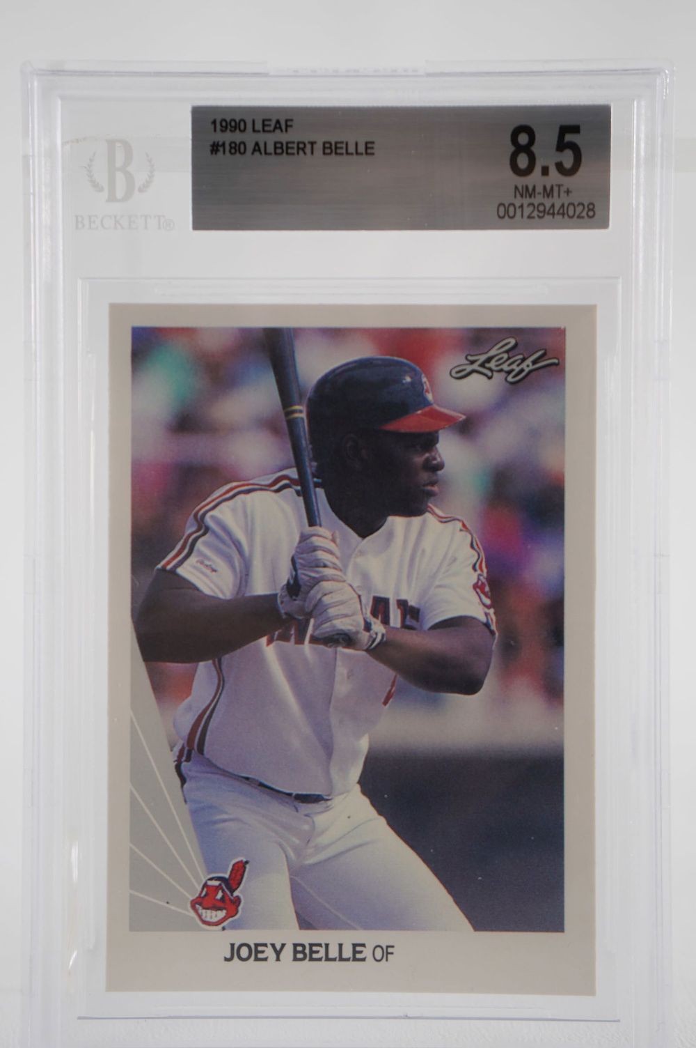 Lot 331: Joey Belle No. 8 Cincinnati Reds Trading Card w/COA