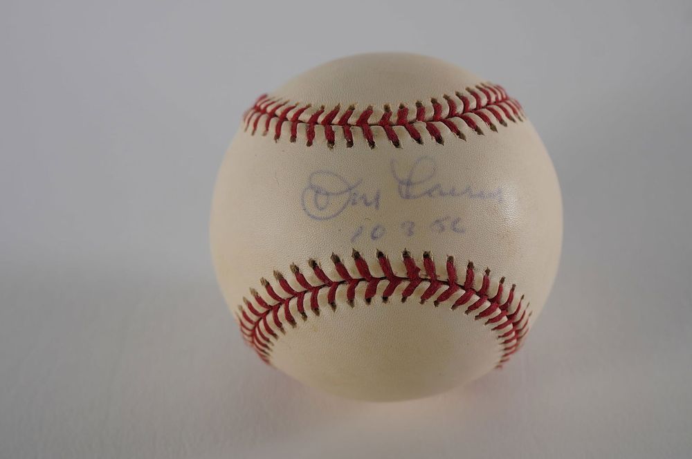 Lot 428K: Don Larsen AUTOGRAPHED Baseball