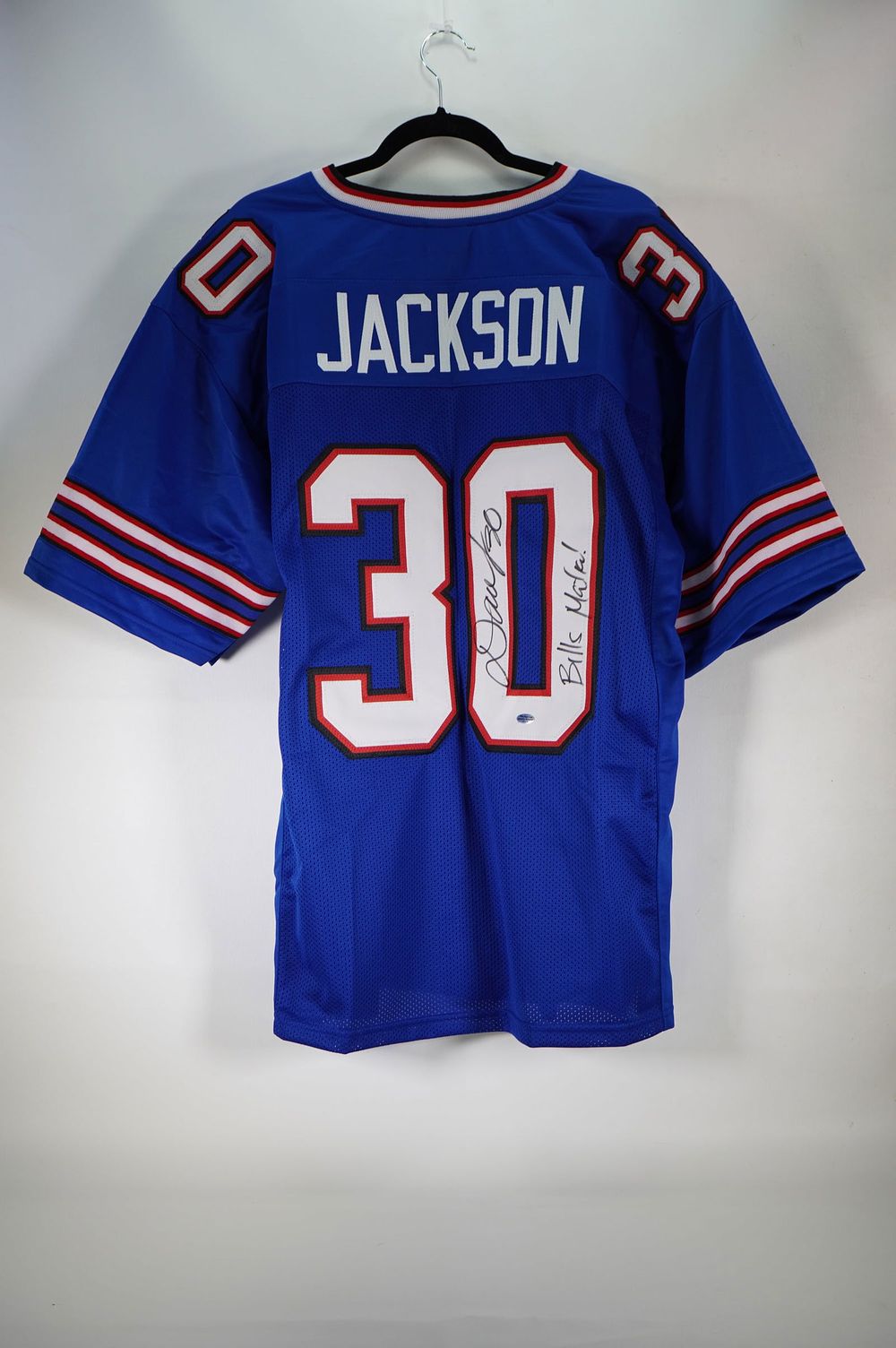 Lot 439: Dane Jackson No. 30 Buffalo Bills AUTOGRAPHED Jersey w/COA
