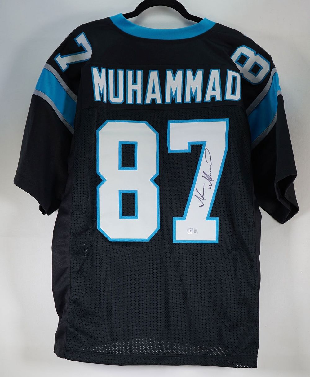 Lot 444: Muhsin Muhammad No. 87 Carolina Panthers AUTOGRAPHED Jersey w/COA