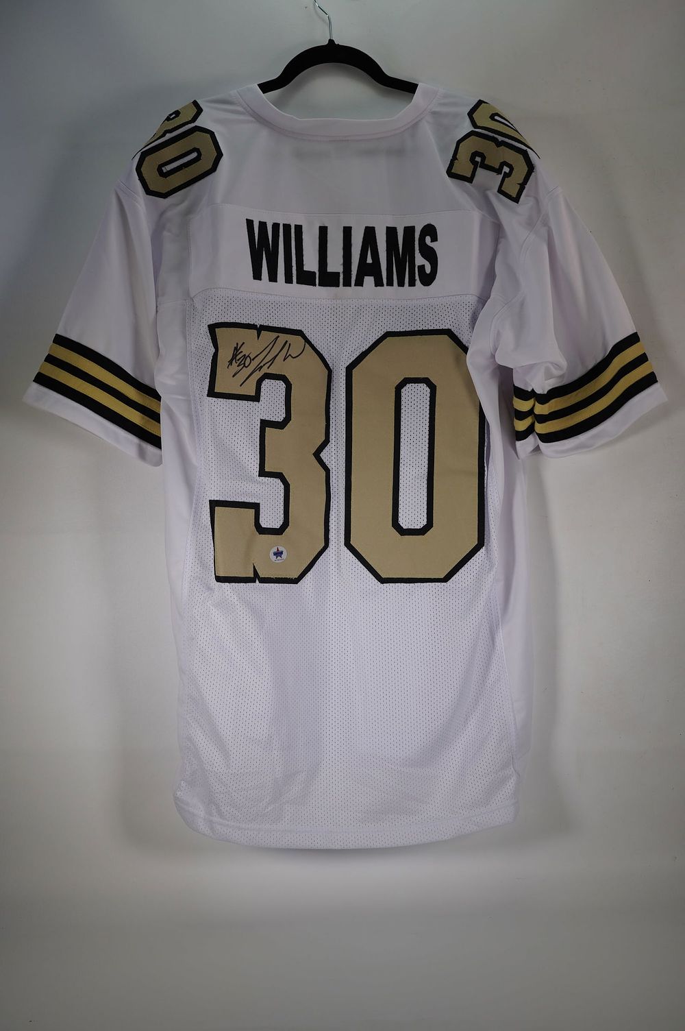 Lot 450: Jamal Williams No. 30 New Orleans Saints AUTOGRAPHED Jersey w/COA
