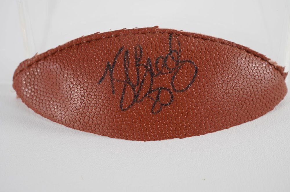 Lot 458: Kyle Brady AUTOGRAPHED Ball Panel w/COA