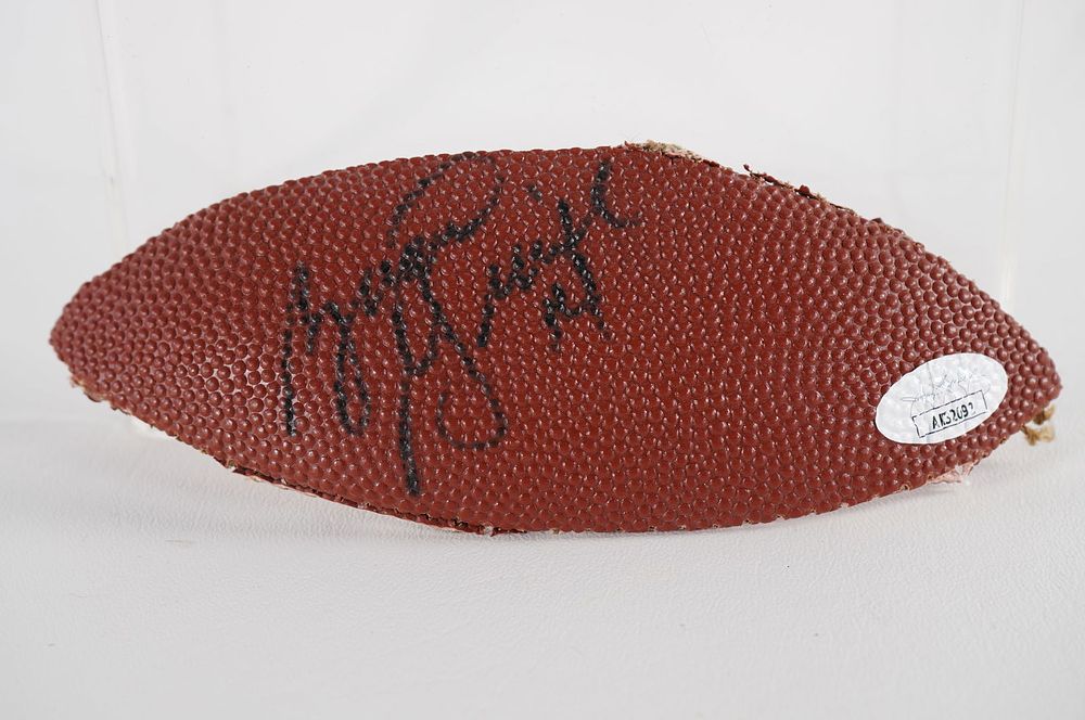 Lot 463: Brian Griese AUTOGRAPHED Ball Panel w/COA