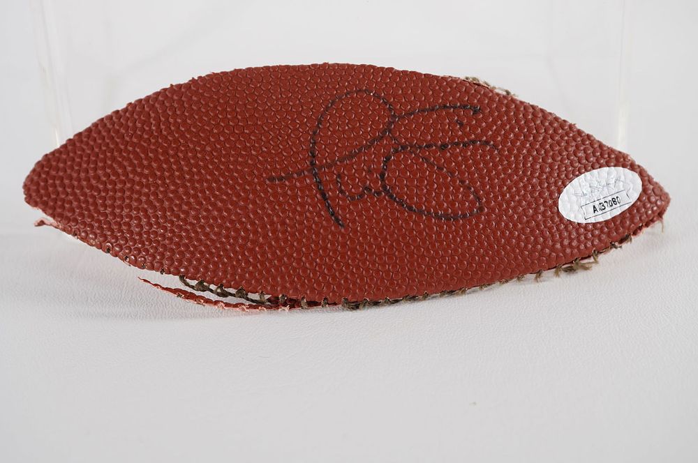 Lot 478: Don Simms AUTOGRAPHED Ball Panel w/COA