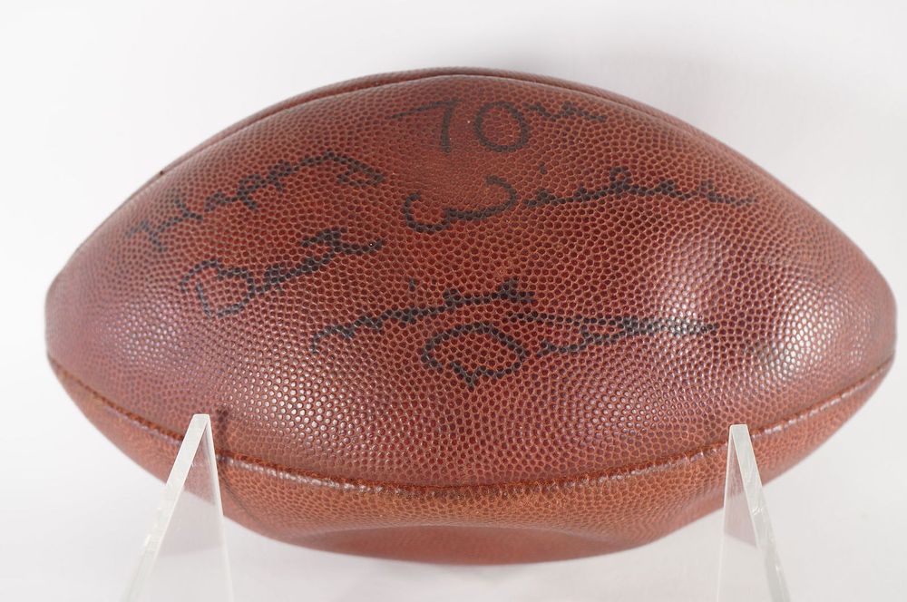 Lot 489: Mike Ditka AUTOGRAPHED Football