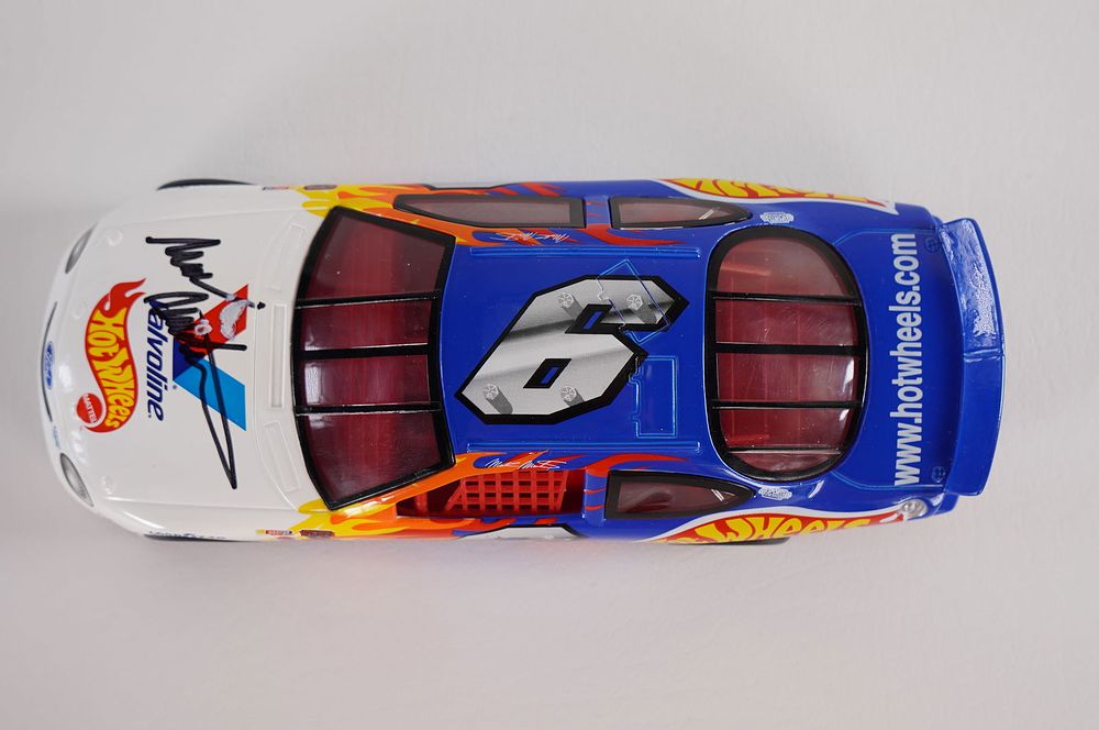 Lot 625: Mark Martin No. 6 AUTOGRAPHED Toy Car w/COA