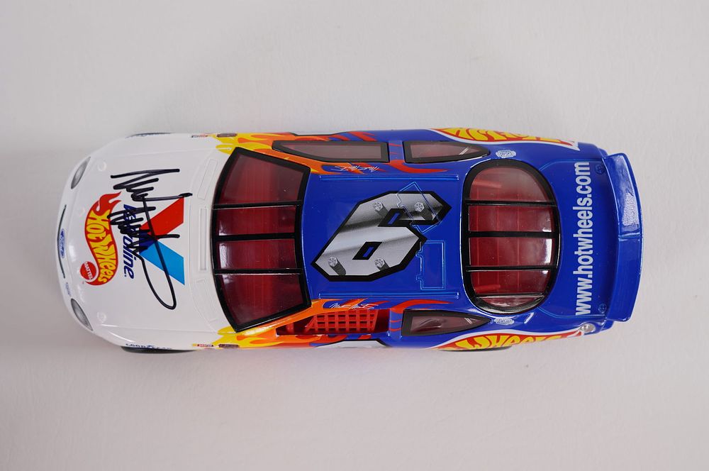 Lot 626: Mark Martin No. 6 AUTOGRAPHED Toy Car w/COA