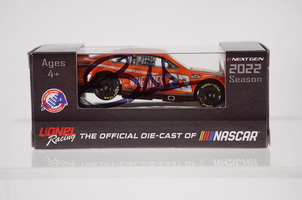 Lot 639: Bubba Wallace No. 23 AUTOGRAPHED Toy Car w/COA