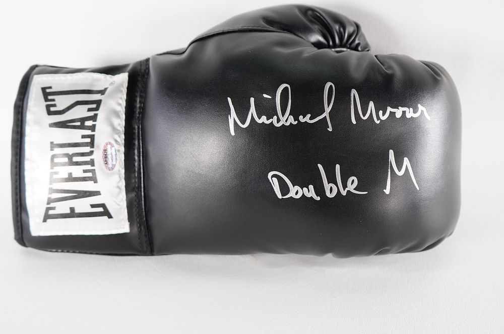 Lot 733: Michael Moorer Boxing Hall of Fame AUTOGRAPHED Boxing Glove w/COA