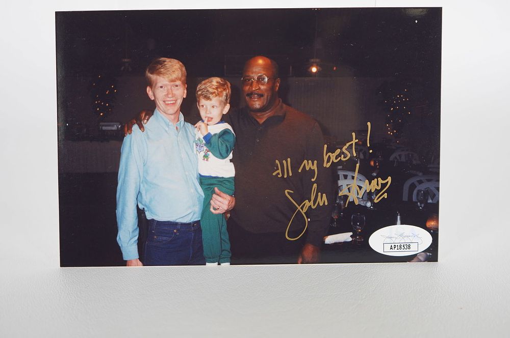 Lot 847: John Amos AUTOGRAPHED 4 x 6 Color Photo w/COA