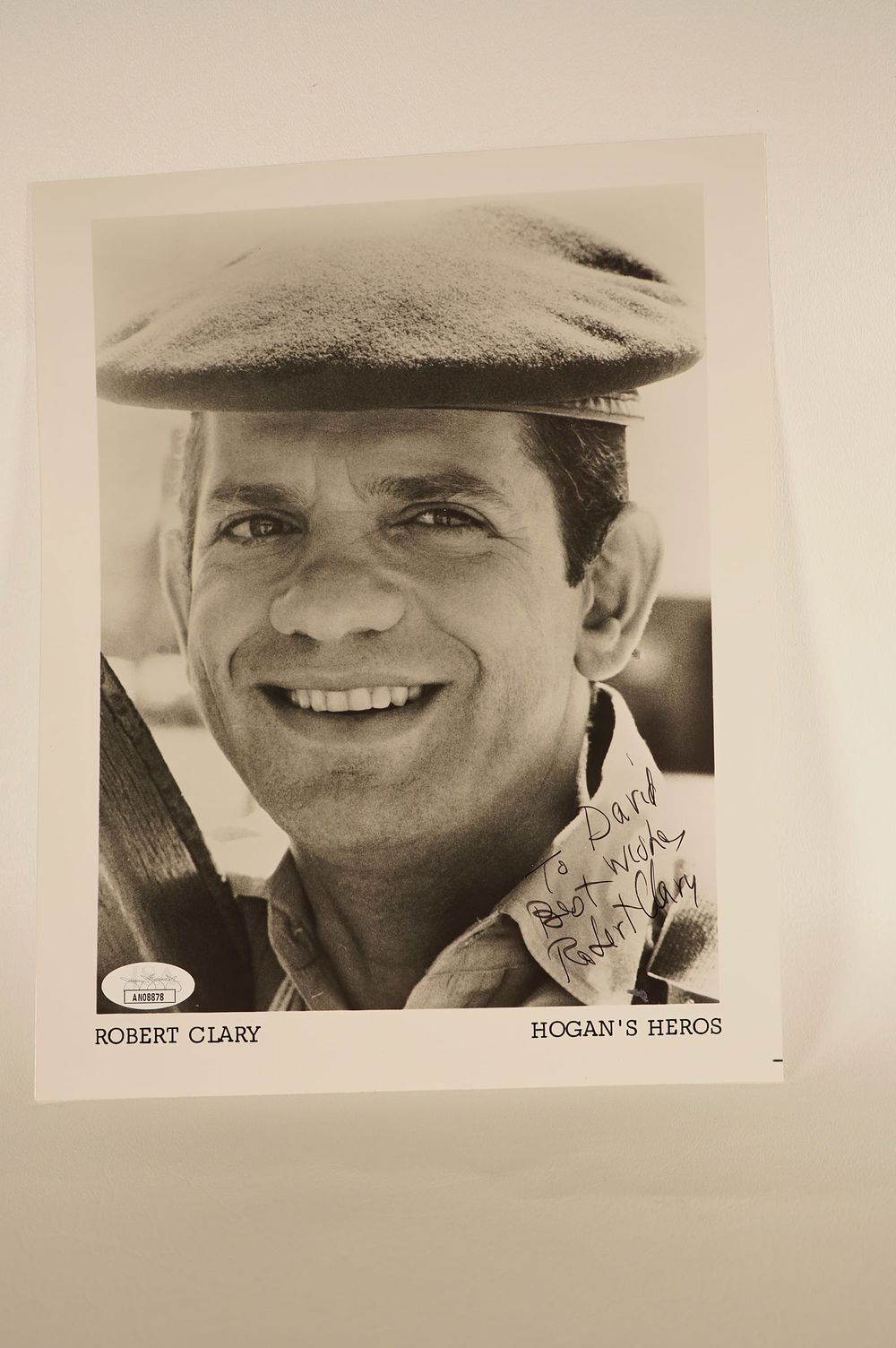 Lot 861: Robert Clary, Hogan's Heroes, Days of Our Lives, Actor AUTOGRAPHED 8 x 10 B & W Photo w/COA