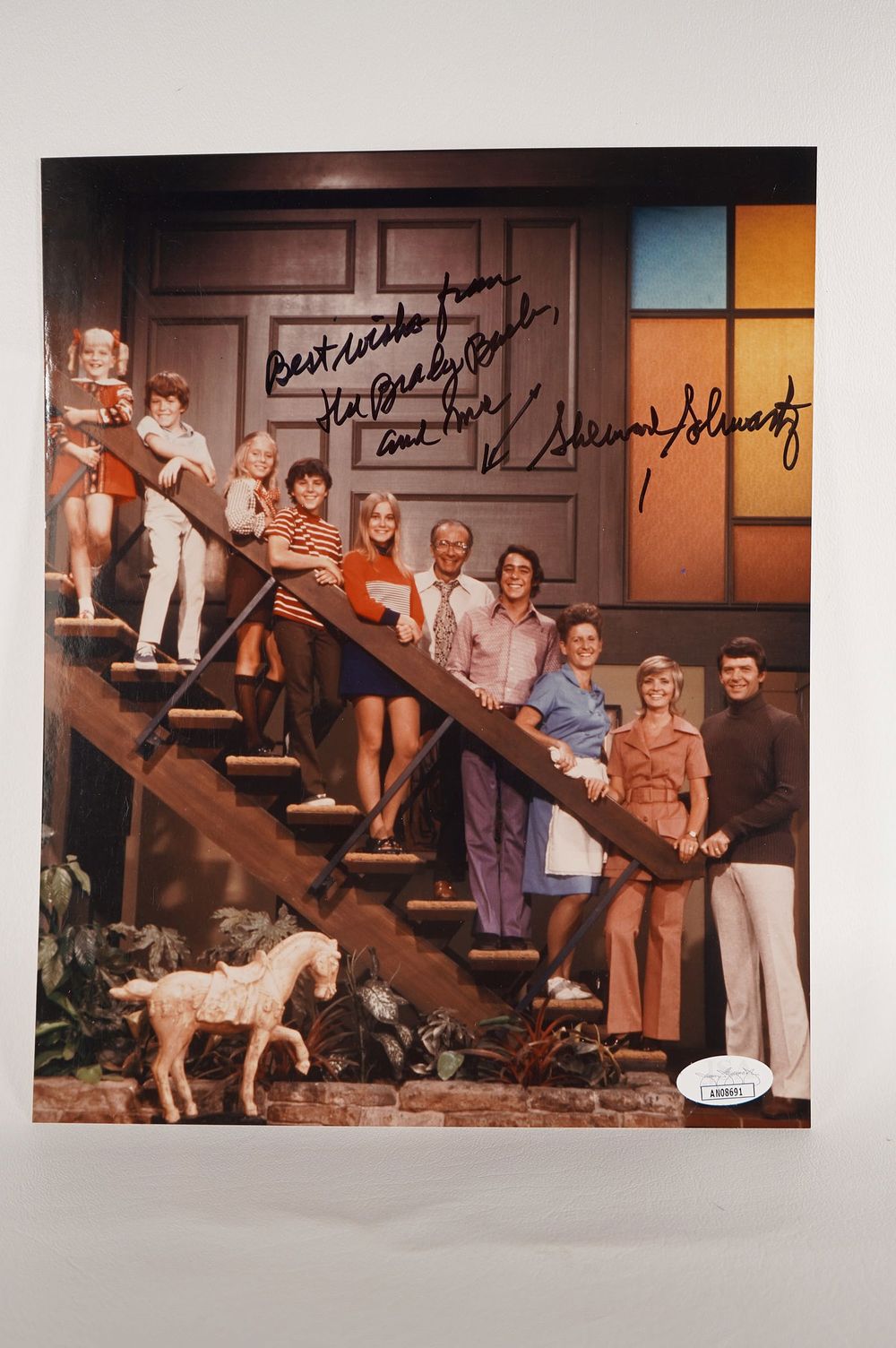 Lot 898: Sherwood Schwartz Television Screenwriter AUTOGRAPHED 8x10 Photo w/COA