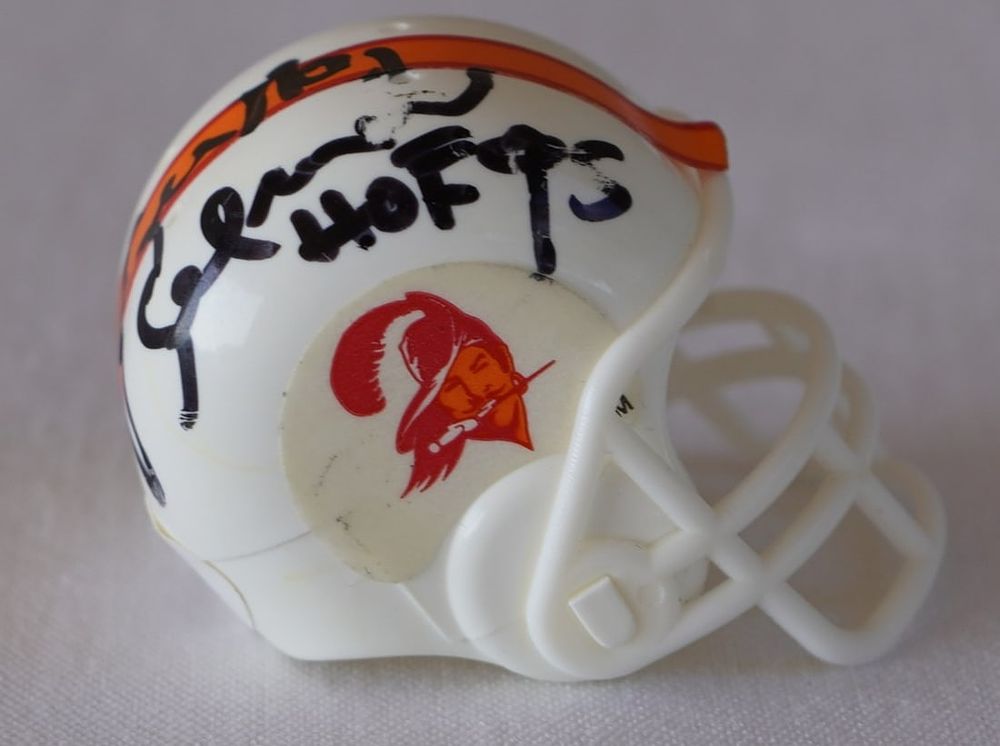 Lot 506: Lee Roy Selmon No. 63 AUTOGRAPHED Pocket Pro Helmet, Tampa Bay Buccaneers w/COA