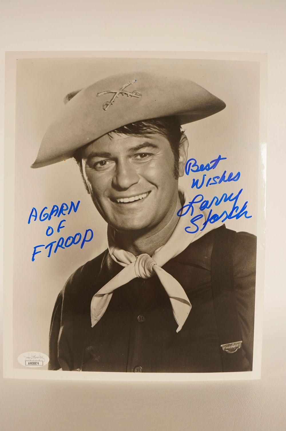Lot 904: Larry Storch, F Troop, AUTOGRAPHED 8 x 10 Color Photo, Actor/Comedian w/COA