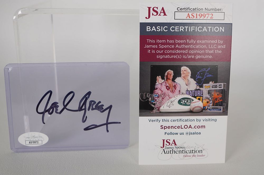 Lot 918: Joel Grey, Cabaret, AUTOGRAPHED Signed Top Loader, Actor/Singer w/COA