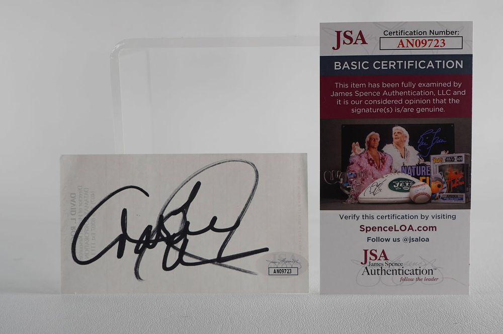 Lot 925: Marie Osmond, AUTOGRAPHED Signed Stationery, Singer/Actress w/COA