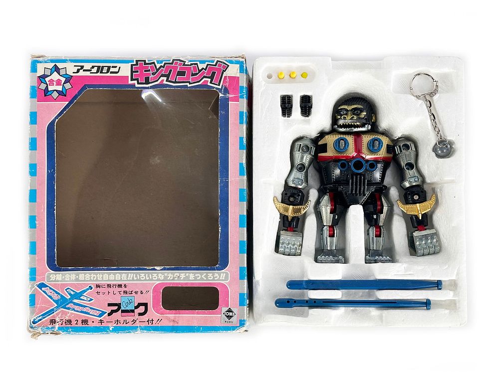 Lot 151: King Kong Ark Diecast Robot with Box