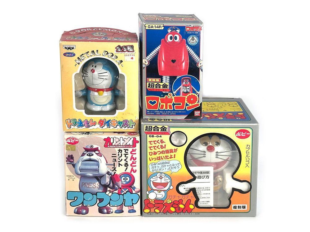 Lot 153: Kuwaii Doremon, Robocon, and Press Dog
