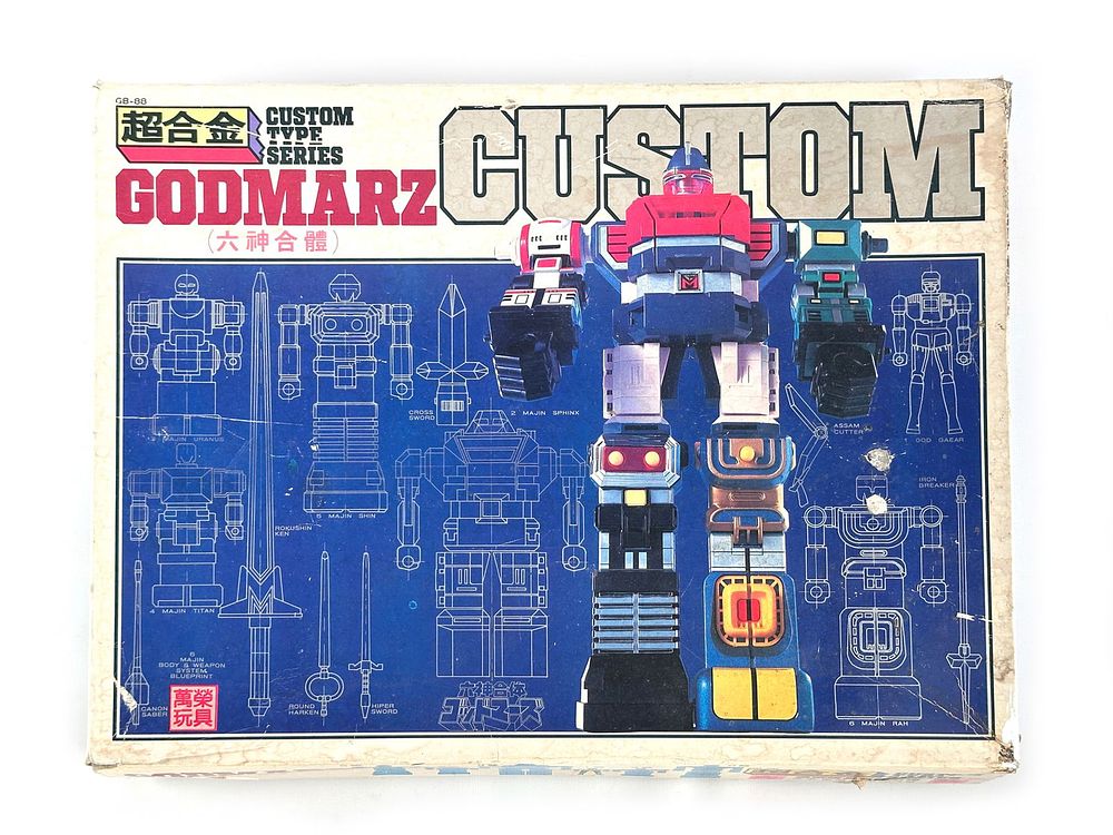 Lot 164: God Marz Chogokin in Medium Size, Boxed Robot
