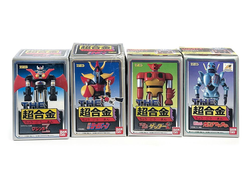 Lot 177: THE Chogokin Set of 4 Diecast Go Nagai Robots