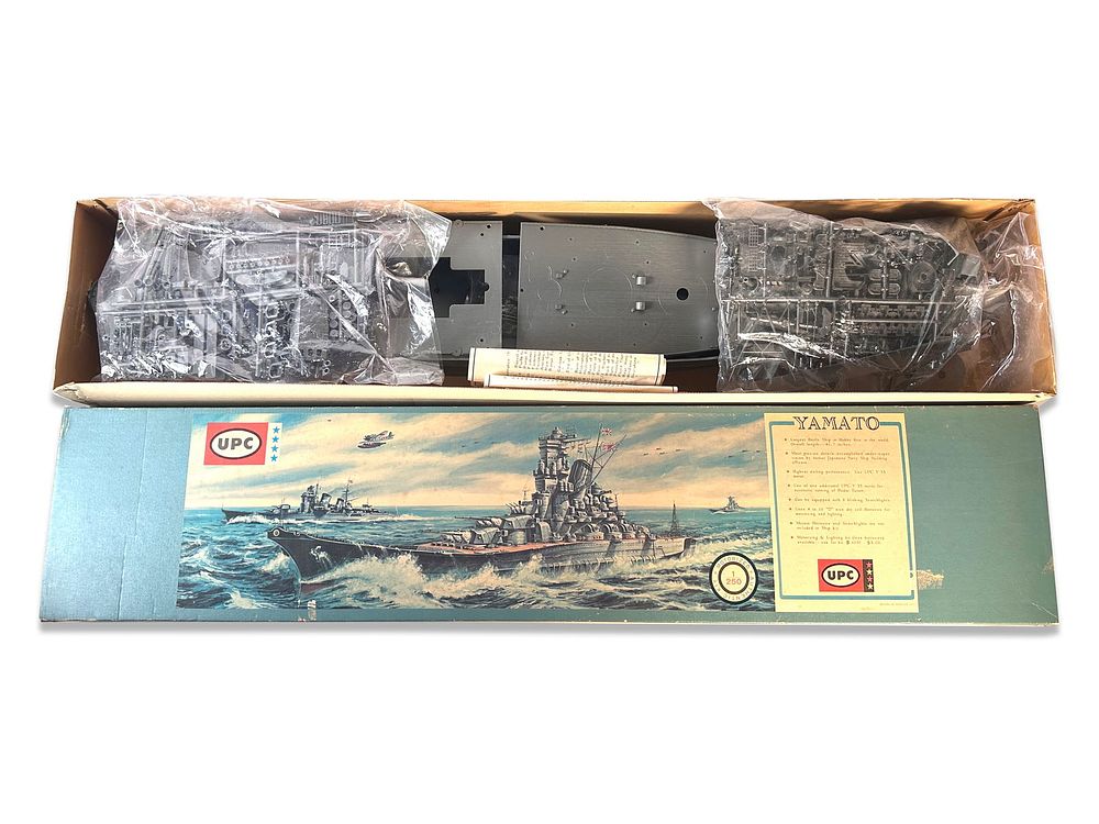 Lot 189: UPC Yamato 1/250 Battleship in Blue Box