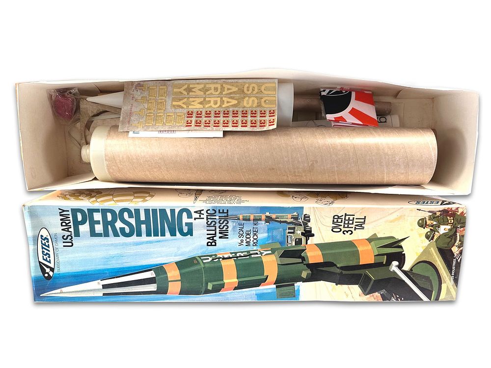 Lot 191: Estes Model Rocket Pershing 1/10 Scale