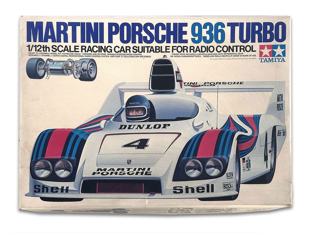 Lot 209: Martini Porsche 1/12 Scale Race Car
