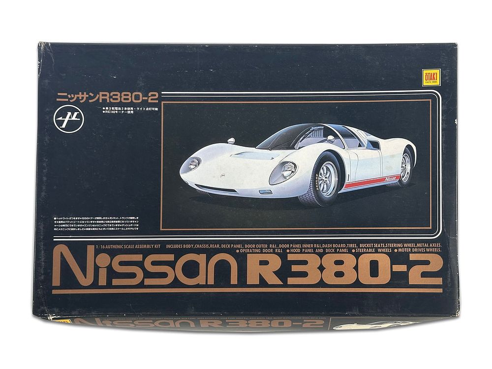 Lot 210: Otaki Nissan R 380-2 Motorized Model Kit