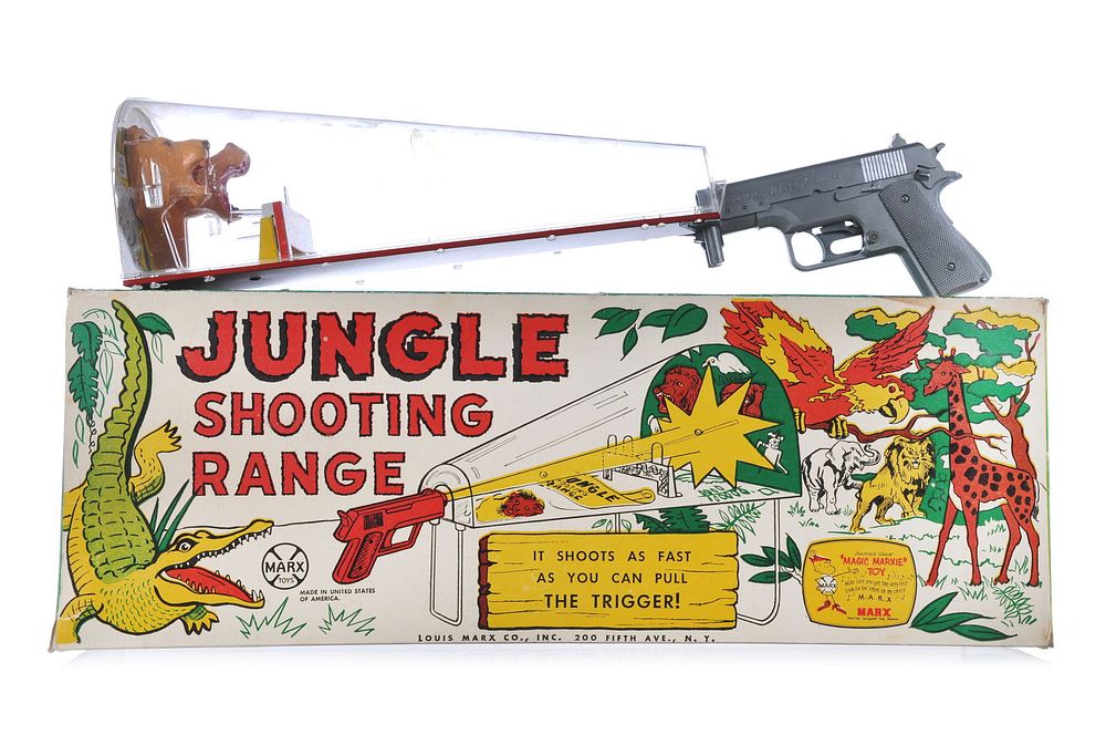 Lot 259: Marx ca. 1960s Jungle Shooting Range Boxed
